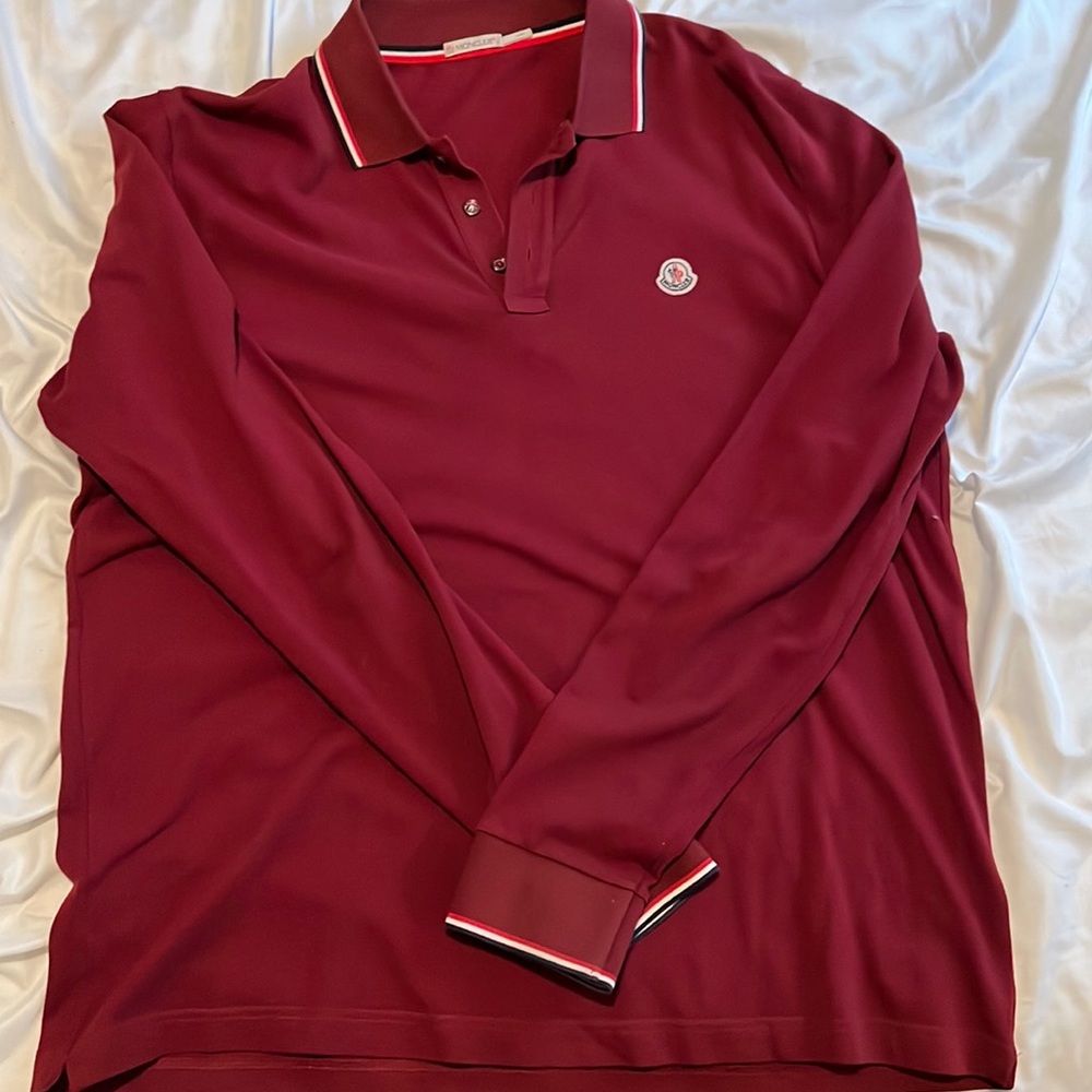 Moncler long sleeve polo